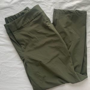 Green Ava and Viv Stretch Pants